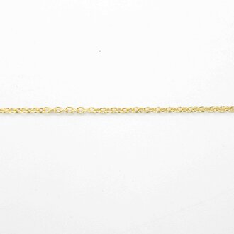 Chaîne plaqué or - maille forçat classique Chaîne plaqué or - maille forçat classique