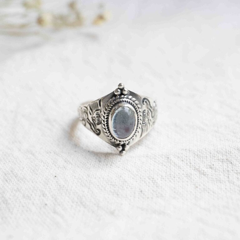 Aquamarine Ring - Draco