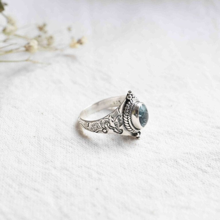 Aquamarine Ring - Draco