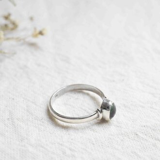 Bague Aigue-marine - Myosotis Bague Aigue-marine - Myosotis