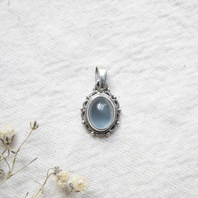 Aquamarine Pendant - Phlox