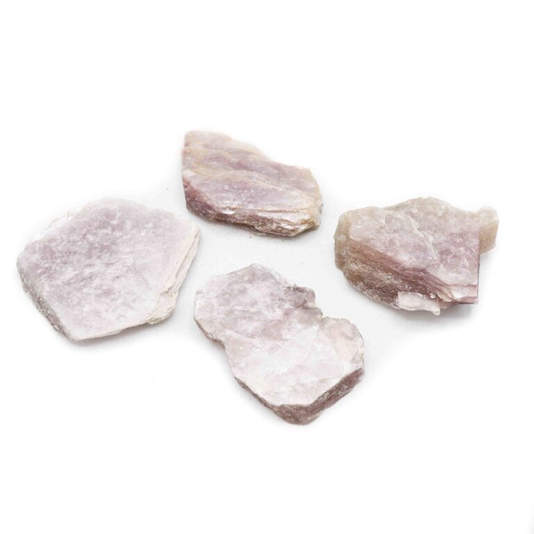 Lepidolite - Rough slice