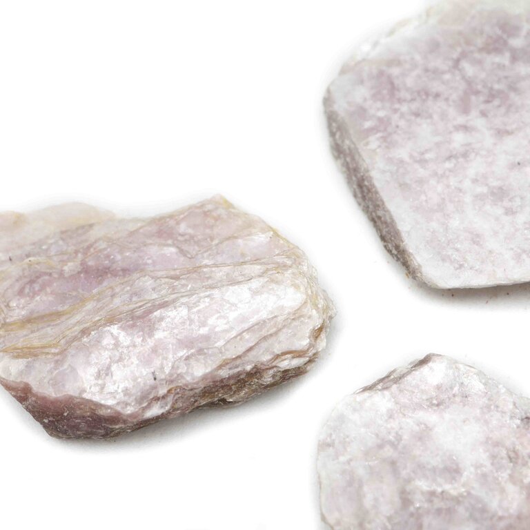 Lepidolite - Rough slice