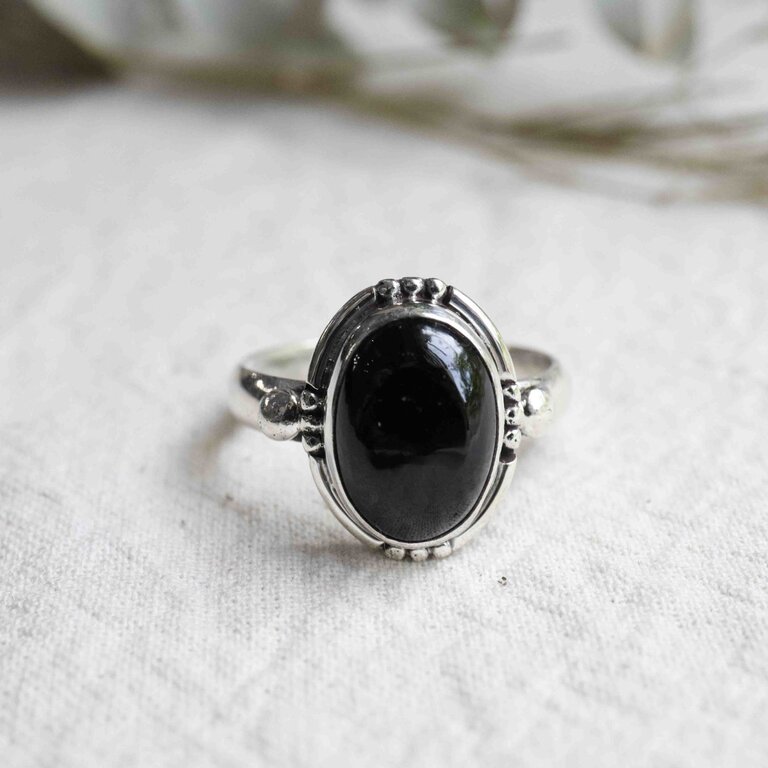 Bague Tourmaline noire - Cascade