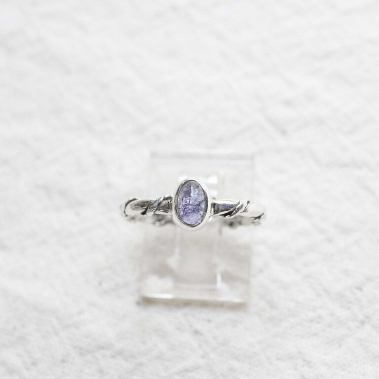 Bague Tanzanite - Torsade