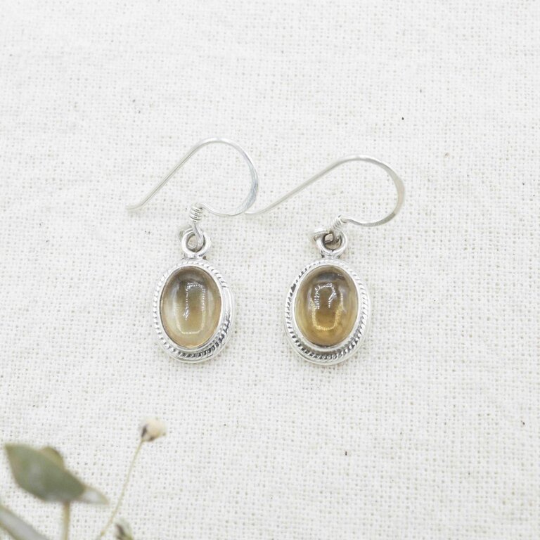 Citrine Earrings - Hortensia