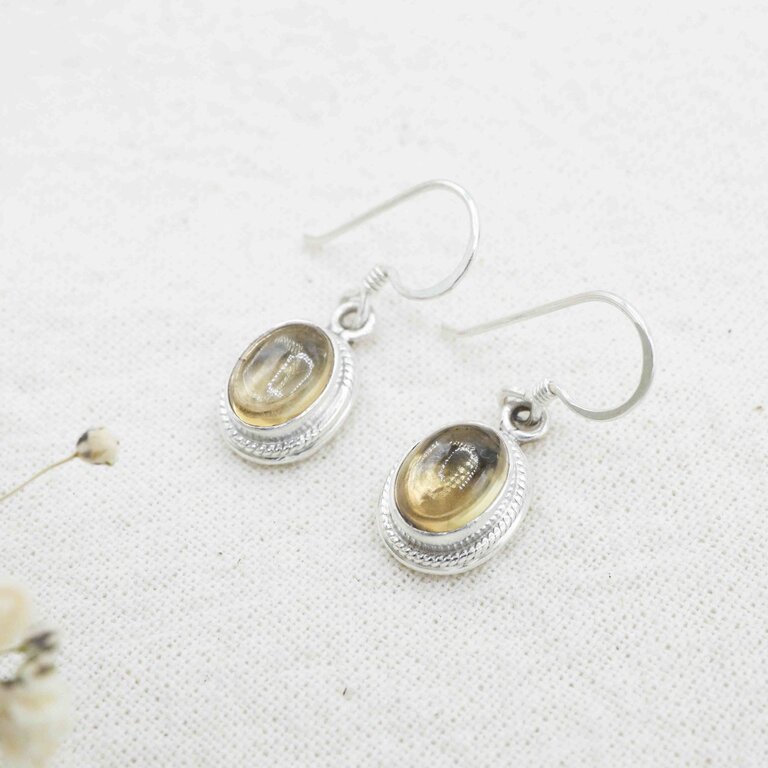 Citrine Earrings - Hortensia