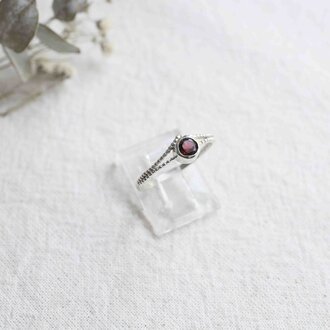 Bague Grenat - Ariel Bague Grenat - Ariel