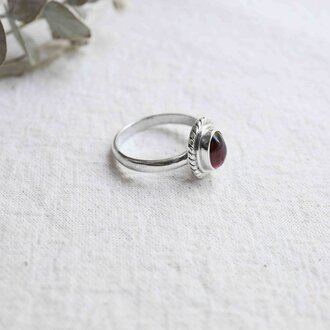 Bague Grenat - Arlo Bague Grenat - Arlo