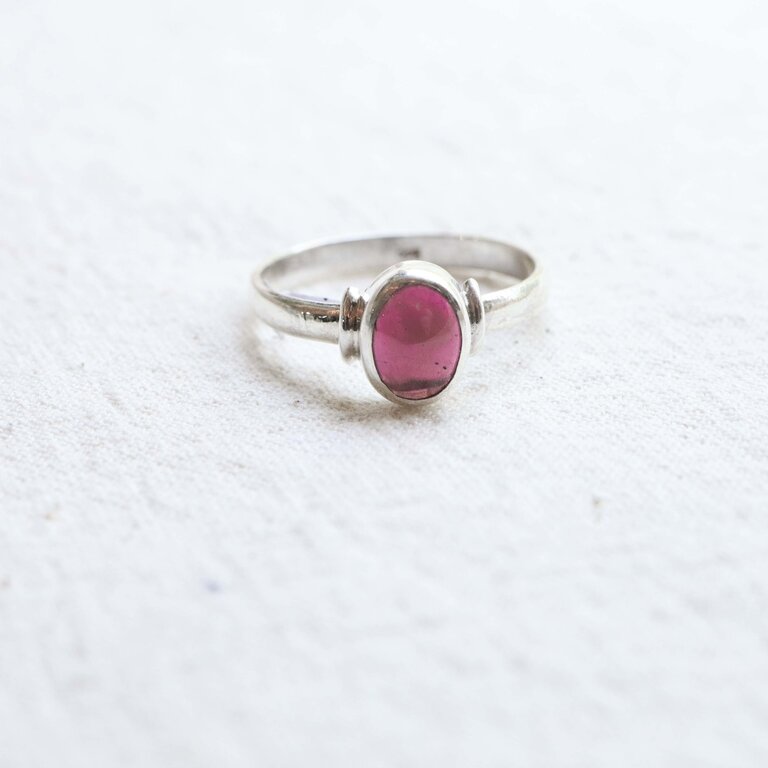 Garnet Ring - Myosotis
