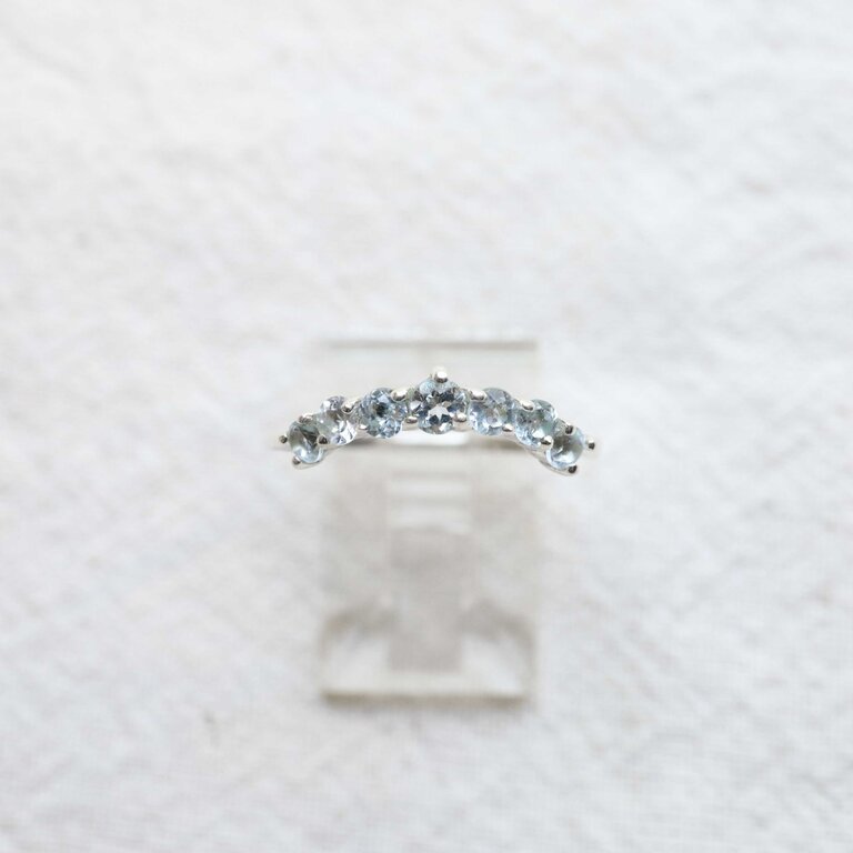 Blue Topaz Ring - Ixia