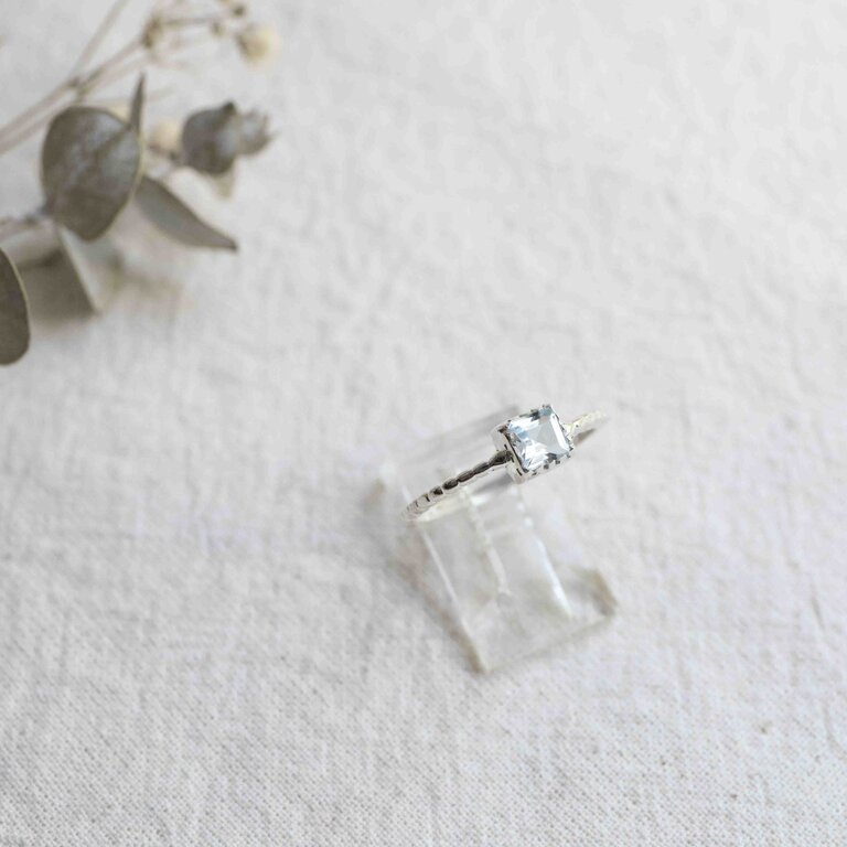 Bague Topaze bleue - Filao
