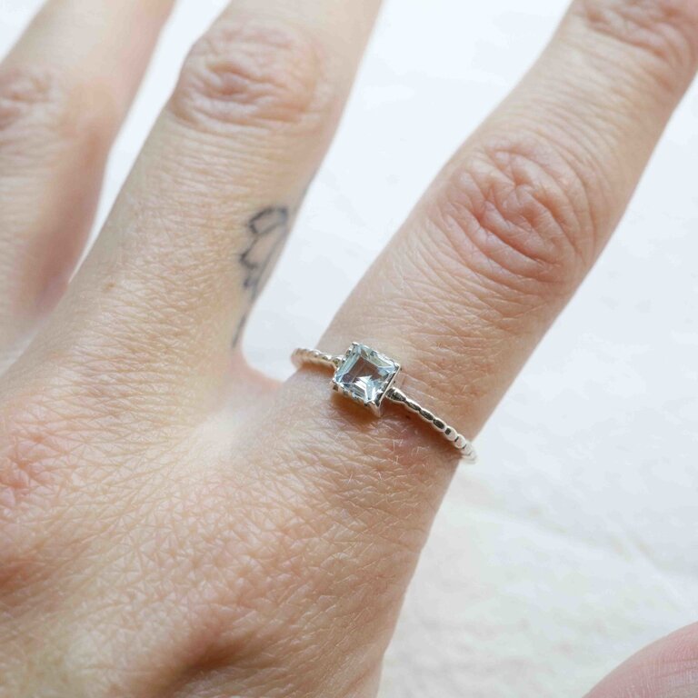 Blue Topaz Ring - Filao