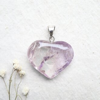 AMETHYST HEART PENDANT