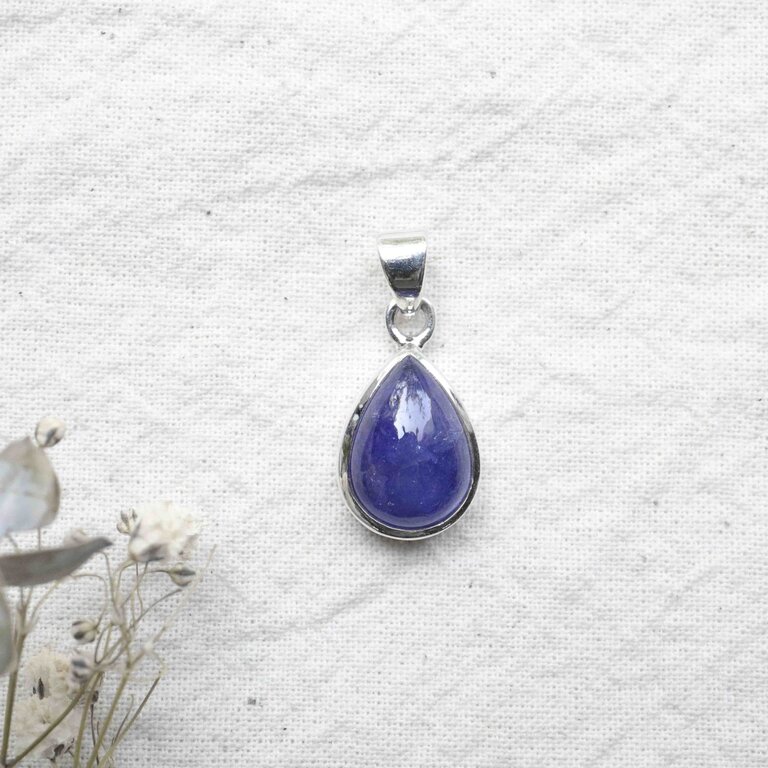Tanzanite Pendant - Goutte