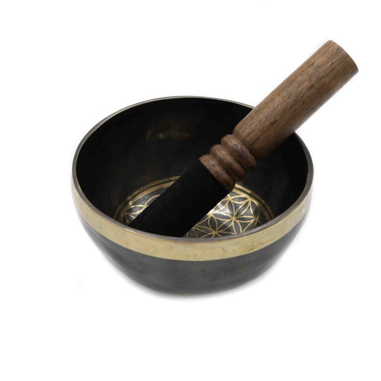 Tibetain bowl 690-790g - Carved
