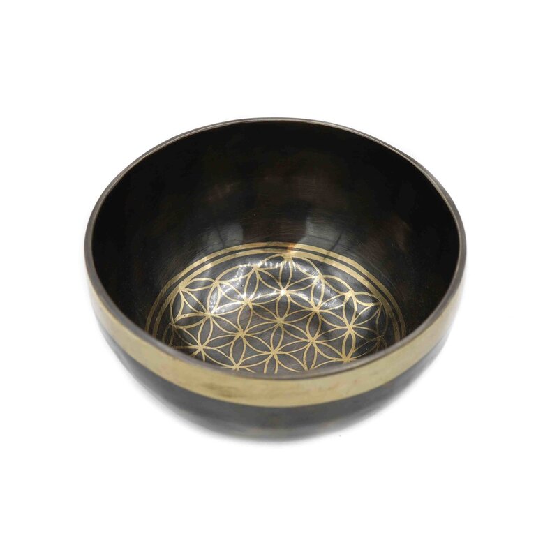 Tibetain bowl 690-790g - Carved