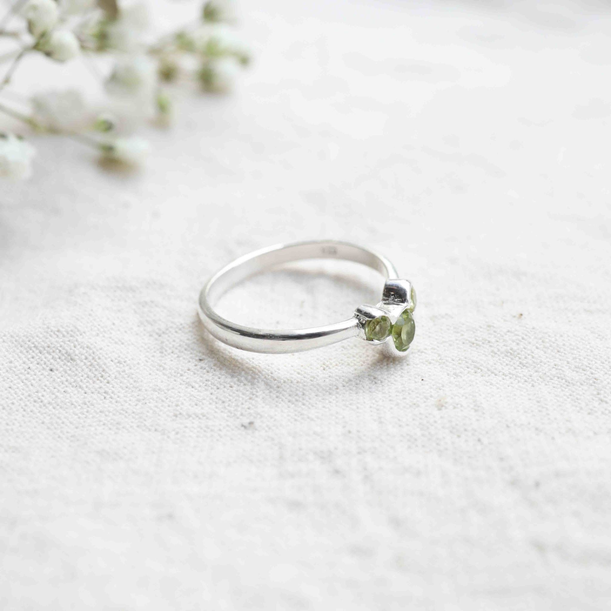 Peridot Ring - Mickey