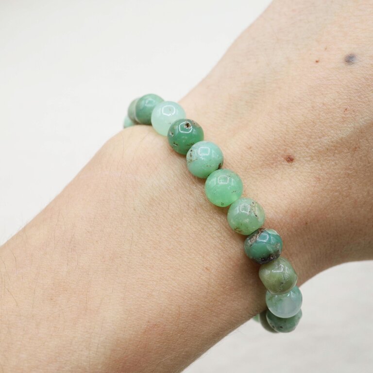 Chrysoprase Bracelet - Beads 8-8.5mm