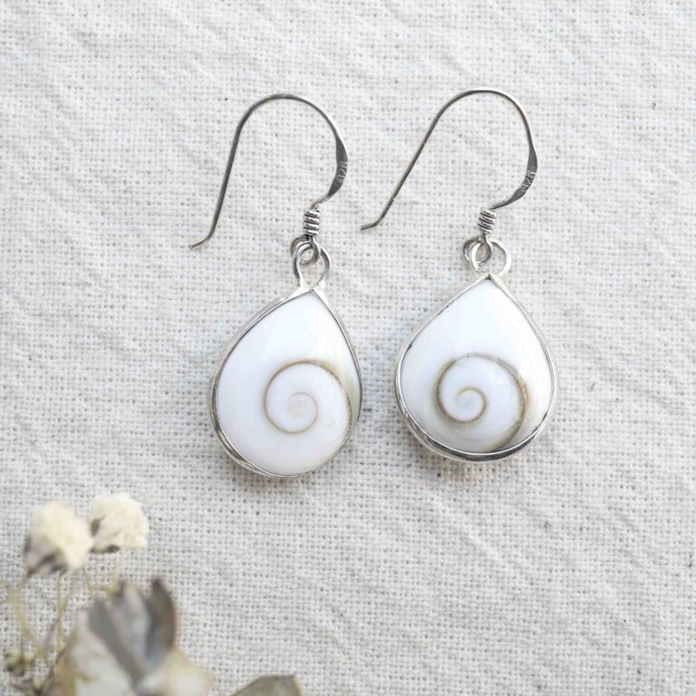 Boucles d'oreilles Oeil de st-lucie - Goutte