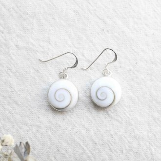 Boucles d'oreilles Oeil de st-lucie - Rond Boucles d'oreilles Oeil de st-lucie - Rond