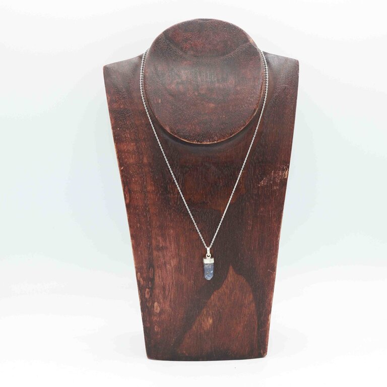 Pendentif Saphir - Pointe brute
