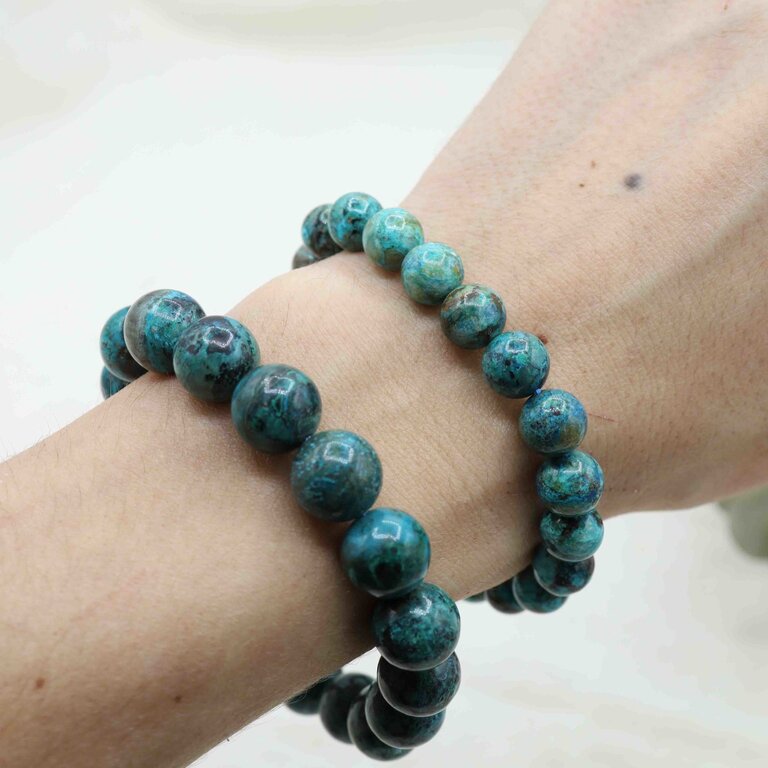 Chrysocolla Bracelet - Beads