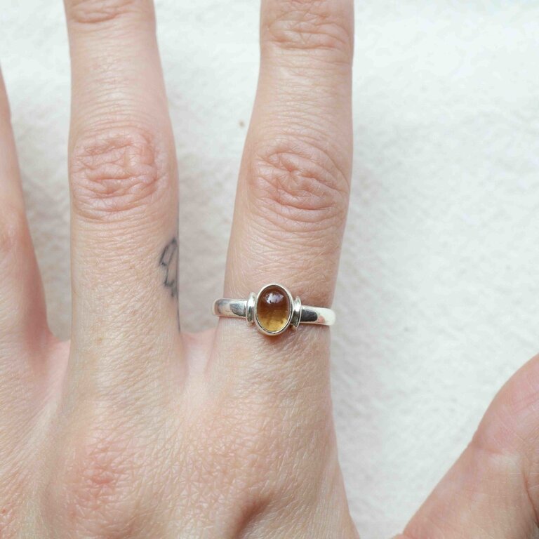 Citrine Ring - Myosotis