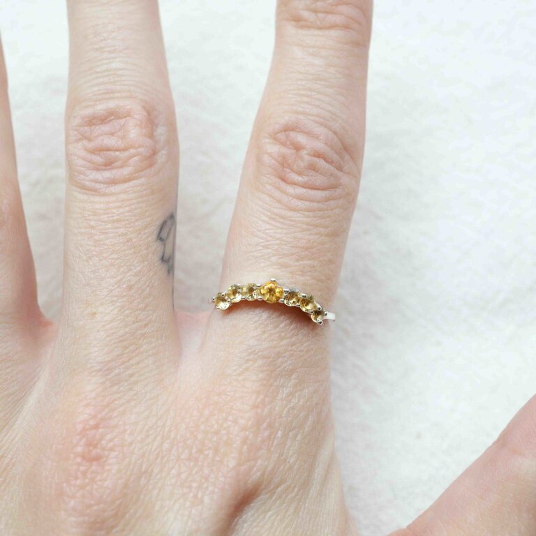 Citrine Ring - Ixia