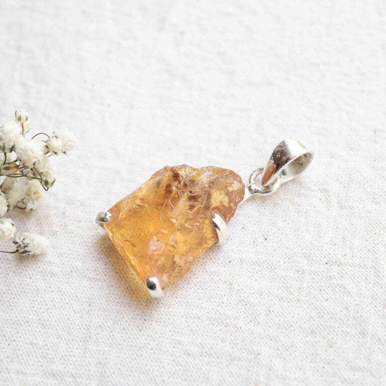 Pendentif Citrine - Brut