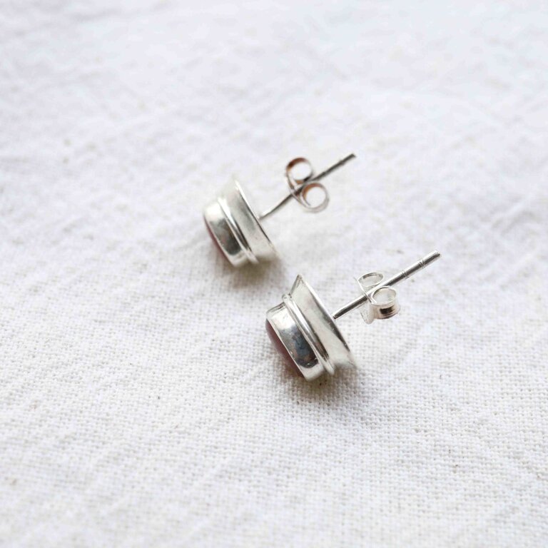 Carnelian Earrings - Aloès