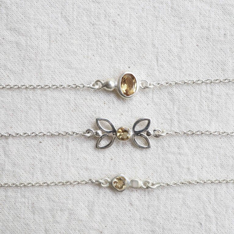 Citrine Bracelet - Élégance