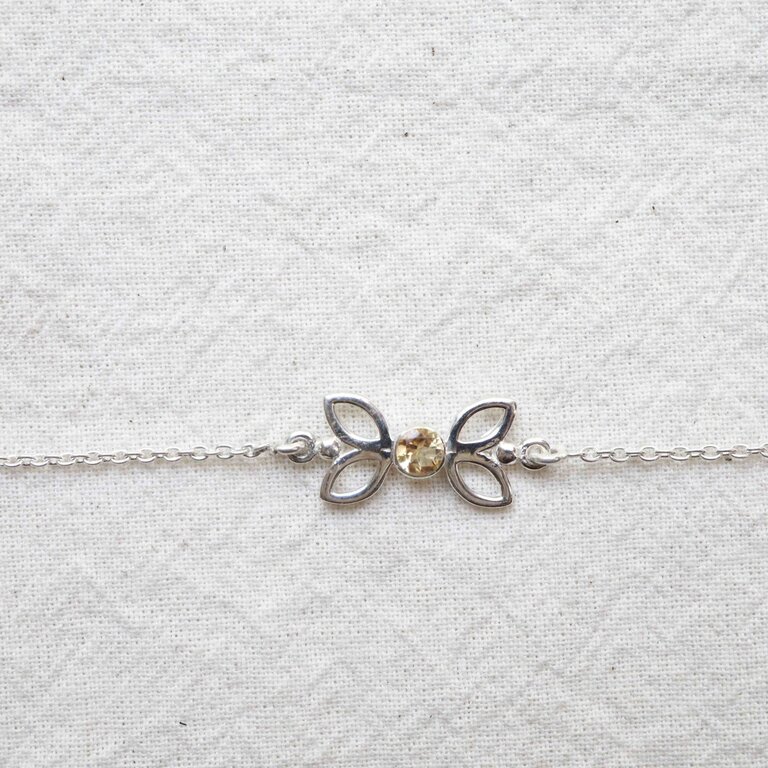 Bracelet Citrine - Élégance