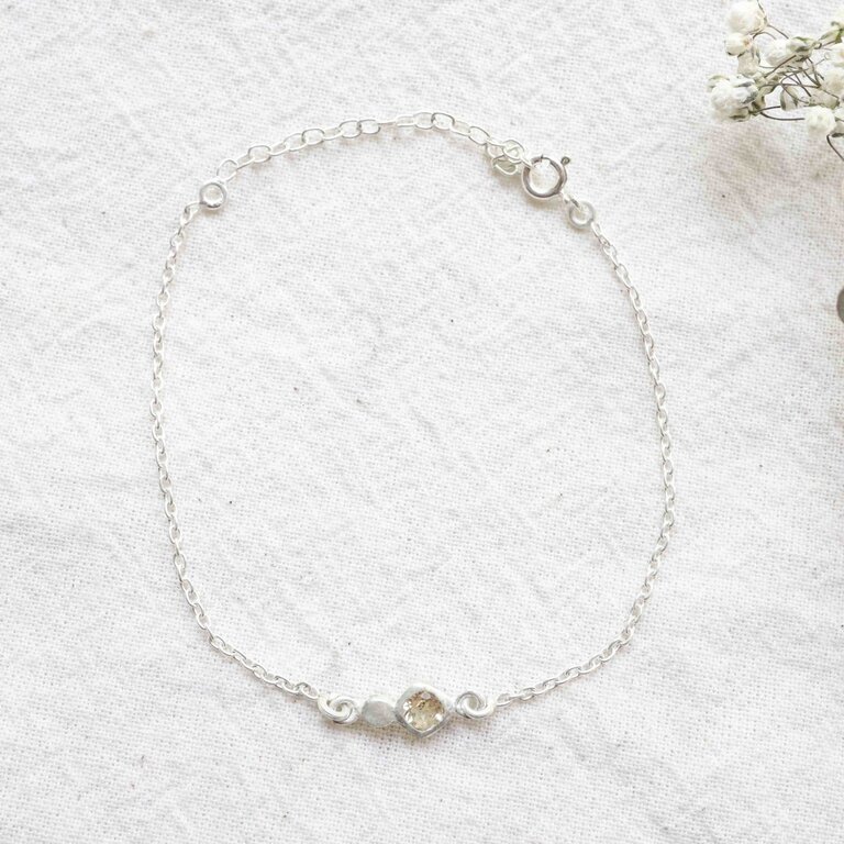 Citrine Bracelet - Élégance