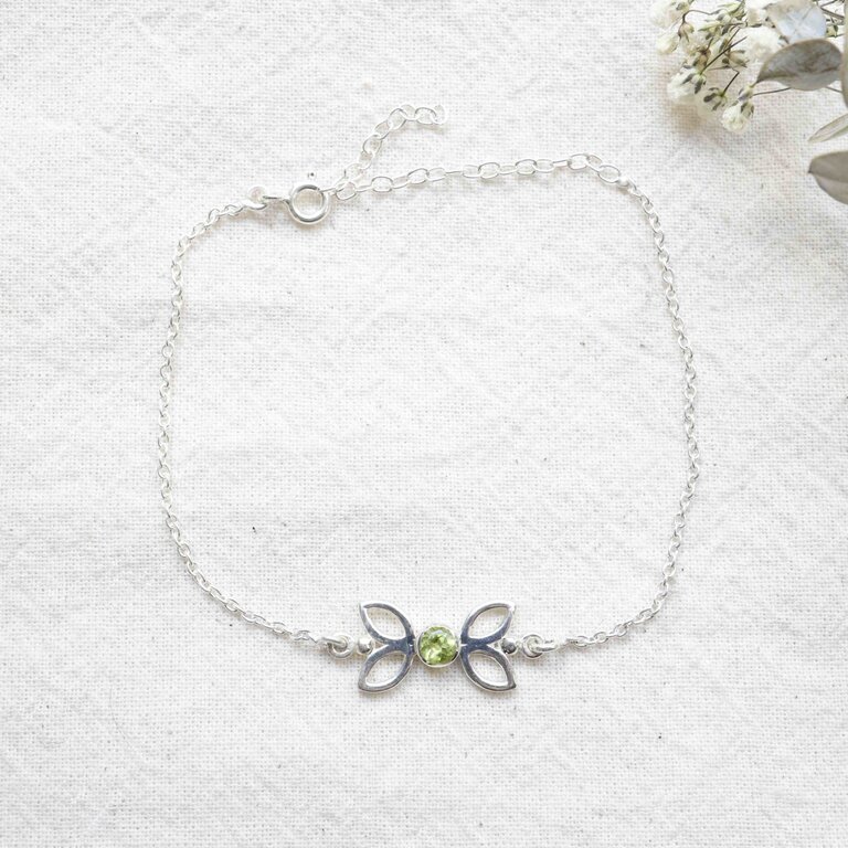 Peridot Bracelet - Élégance
