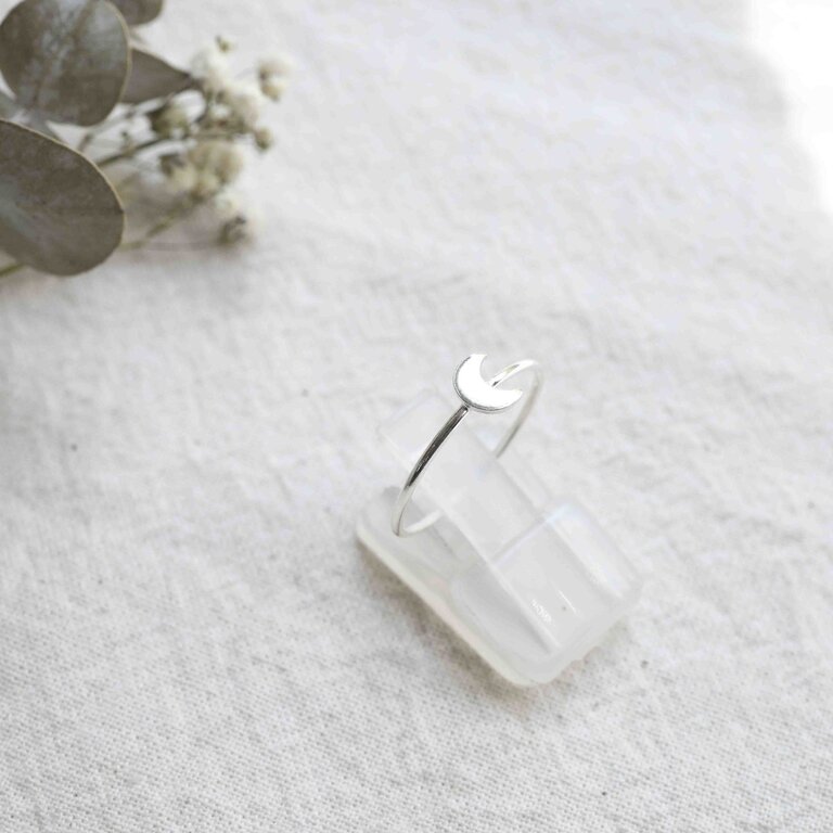 Silver ring - Lune