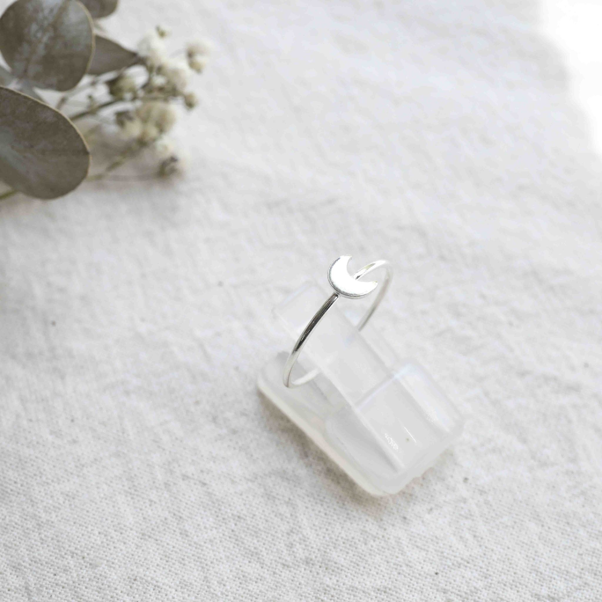Silver ring - Lune