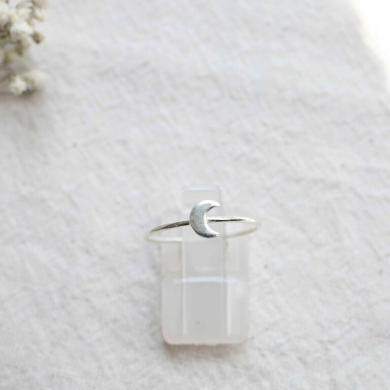 Silver ring - Lune