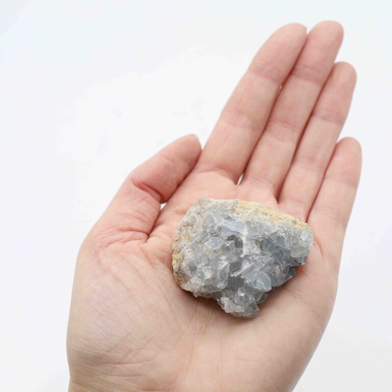 Célestite amas