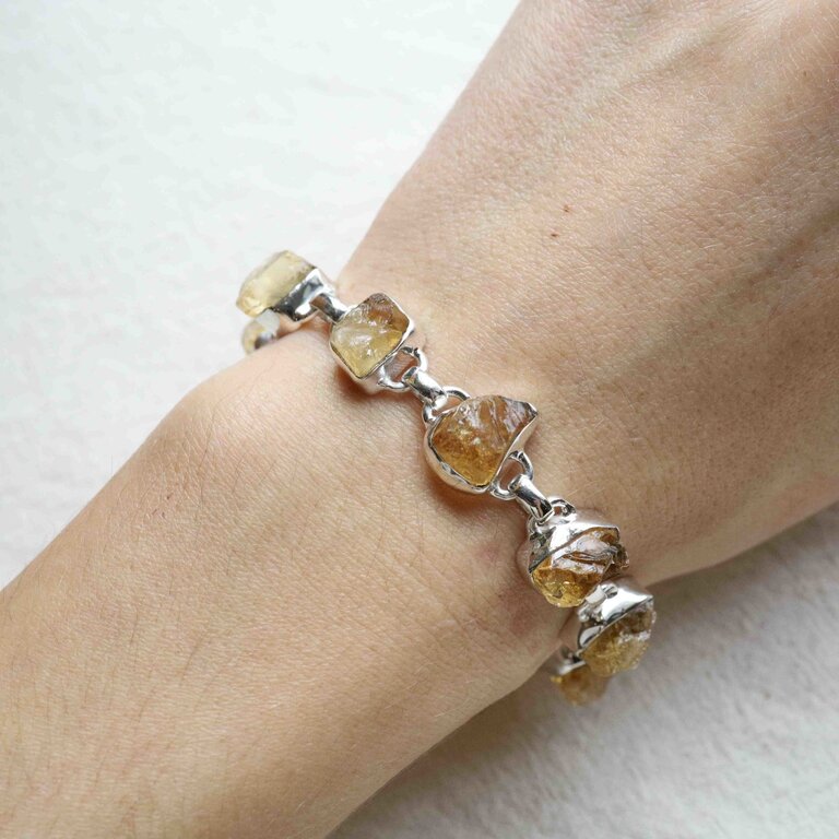 Citrine Bracelet - Brut