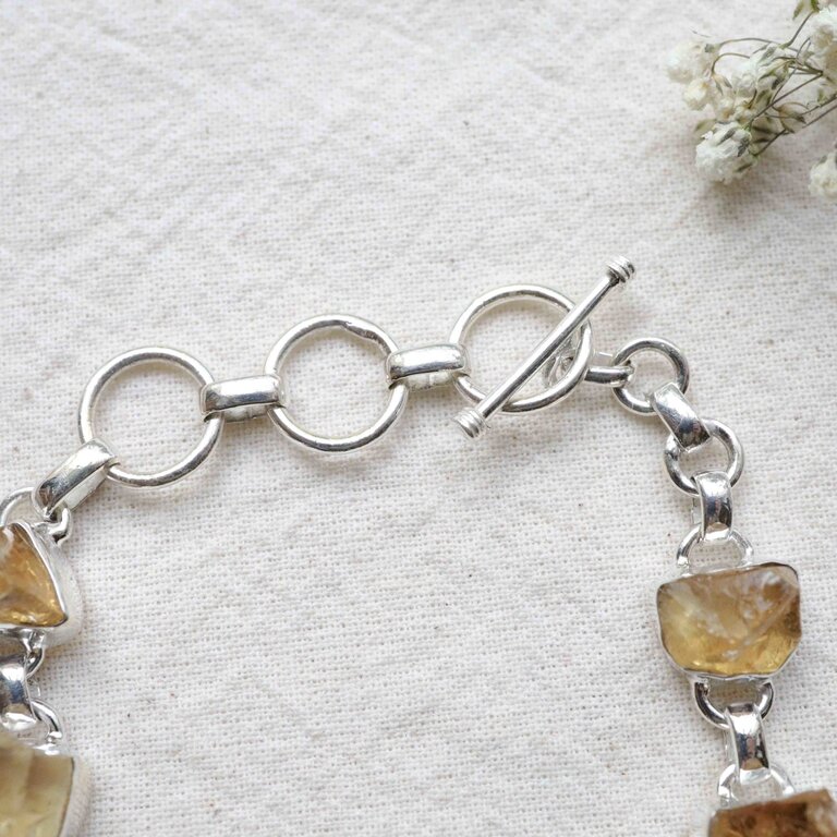 Citrine Bracelet - Brut