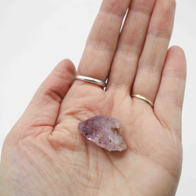 Amethyst rough point