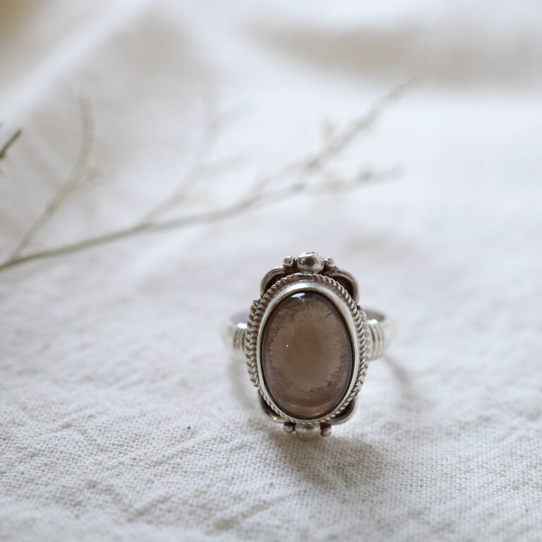 Smoky Quartz ring - Jasmine