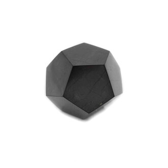Shungite Dodécaèdre 4cm Shungite Dodécaèdre 4cm