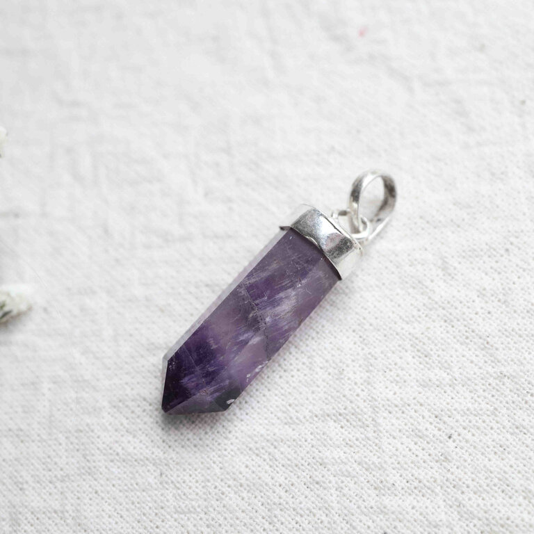 Pendentif Améthyste - Pointe