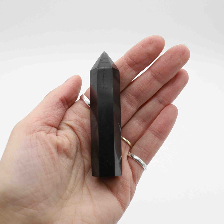 Shungite - Pointe polie