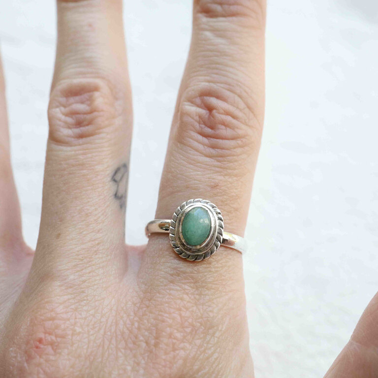 Bague Aventurine verte - Arlo