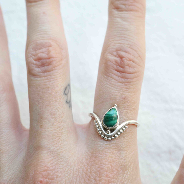 Bague Malachite - Tilia