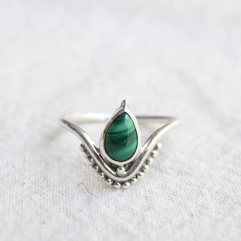 Bague Malachite - Tilia