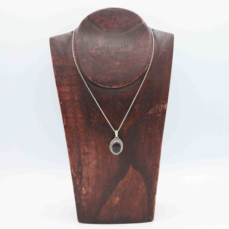 Smoky Quartz Pendant - Pivoine